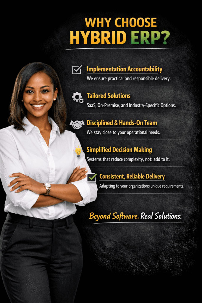 Choosing between SaaS and on-premise ERP for growing Ethiopian organizations